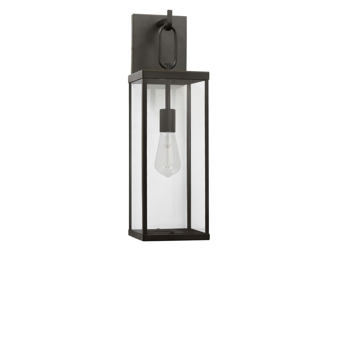 Rox One Light Lantern in Antique Bronze Generation Lighting Canada