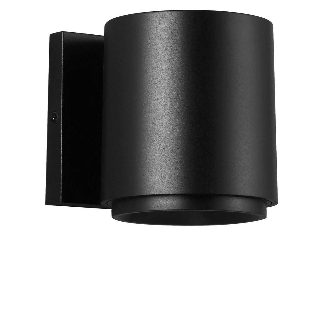 Huntwick LED Outdoor Wall Lantern in Textured Black Generation Lighting Canada