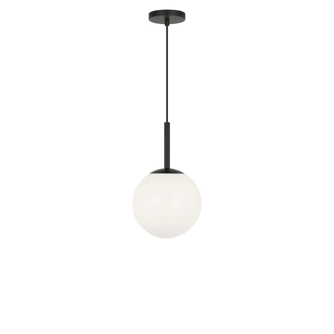 Nube One Light Pendant in Midnight Black Generation Lighting Canada