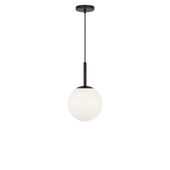 Nube One Light Pendant in Midnight Black Generation Lighting Canada