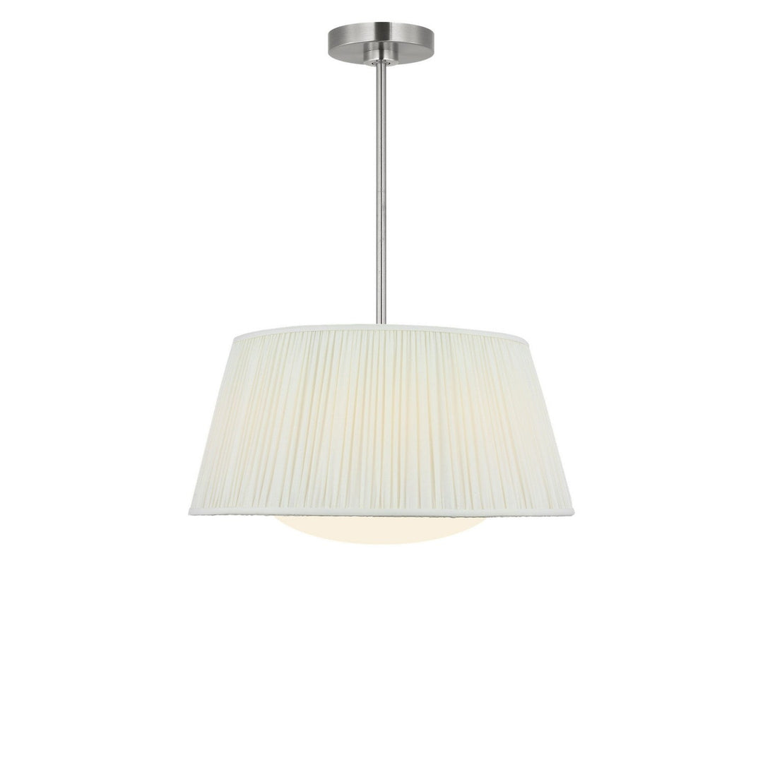 Vilera Three Light Pendant in Brushed Nickel Generation Lighting Canada