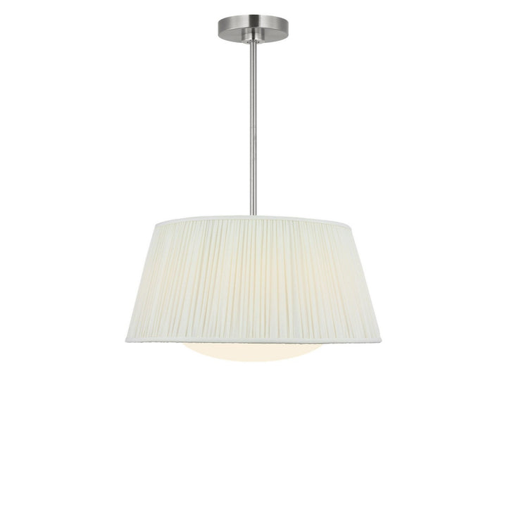 Vilera Three Light Pendant in Brushed Nickel Generation Lighting Canada