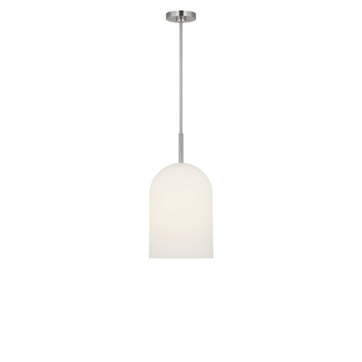 Neblina One Light Pendant in Brushed Nickel Generation Lighting Canada