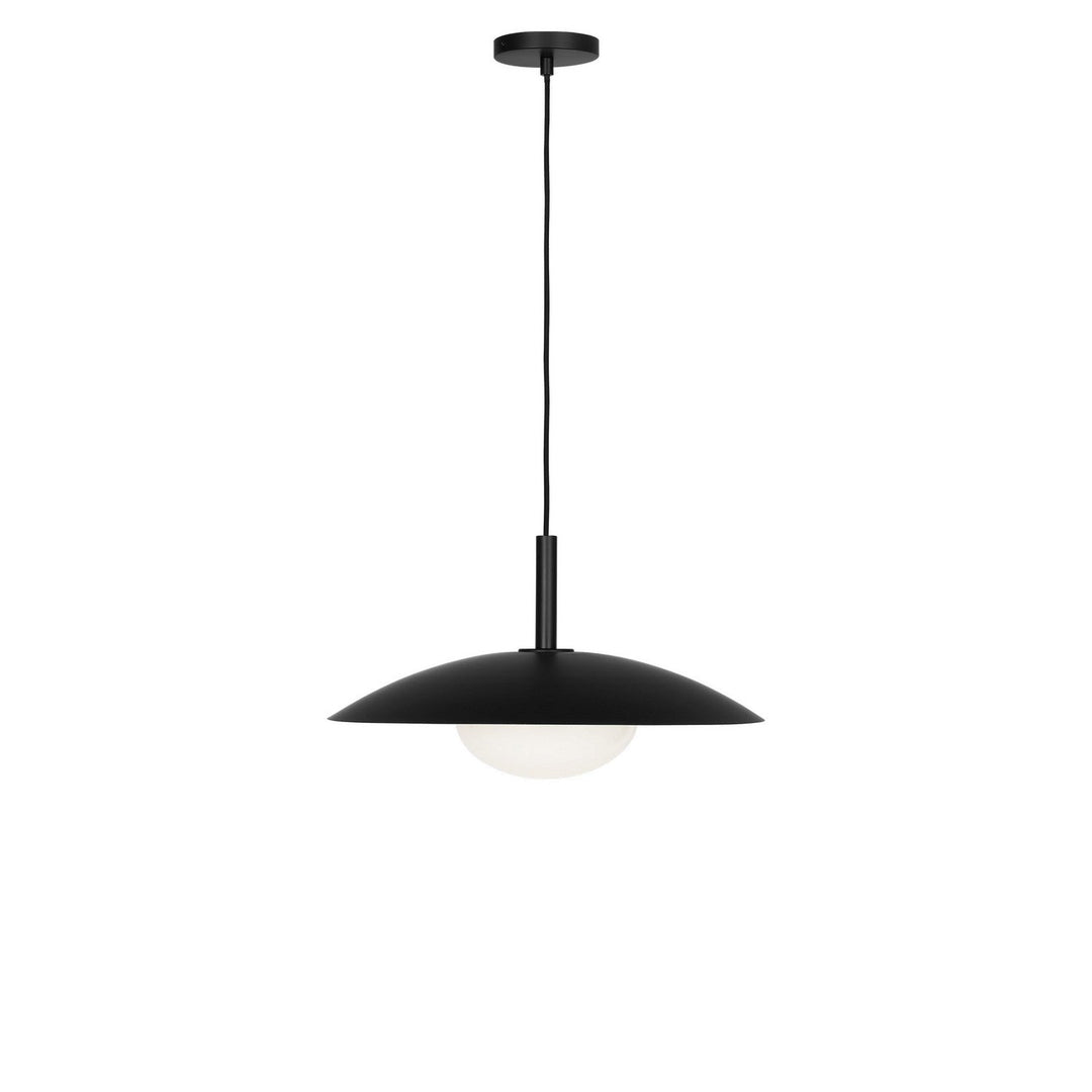 Mont One Light Pendant in Midnight Black Generation Lighting Canada