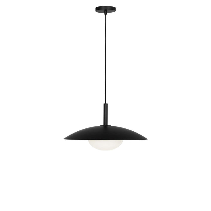 Mont One Light Pendant in Midnight Black Generation Lighting Canada