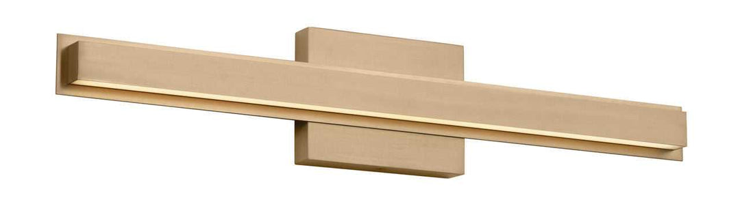 Aro LED Vanity in Satin Brass Generation Lighting Canada