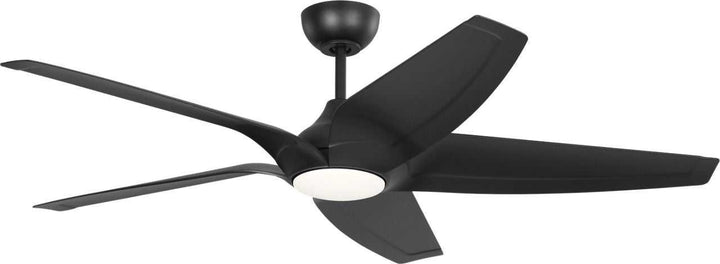 Dellwood 56" Ceiling Fan in Midnight Black Generation Lighting Canada