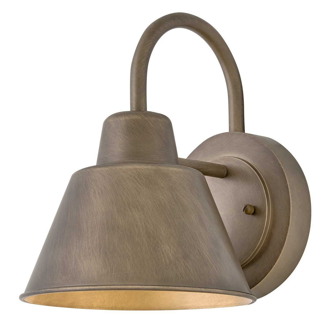 Wes LED Gooseneck Barn Light in Burnished Bronze Lark Canada