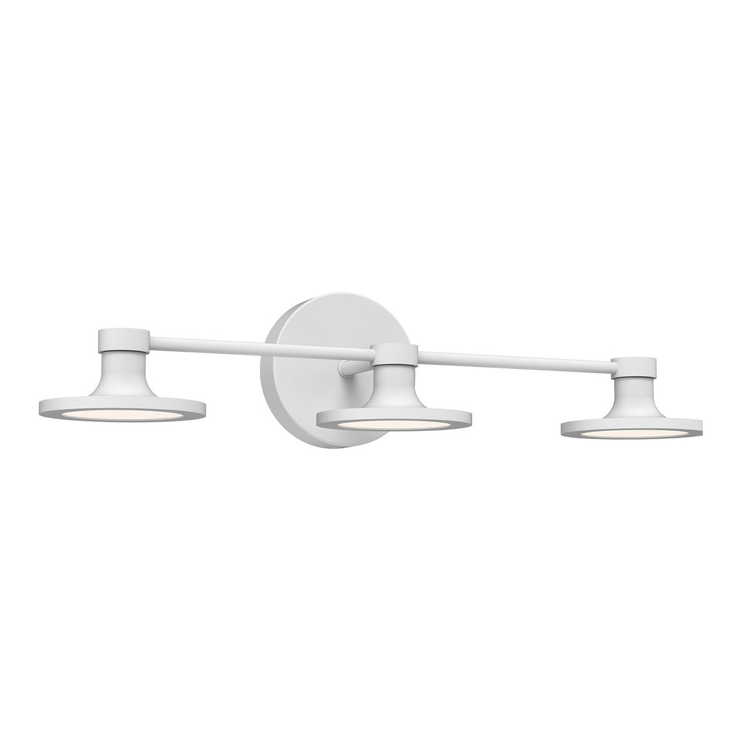 Issa LED Vanity Light in White Alora Canada