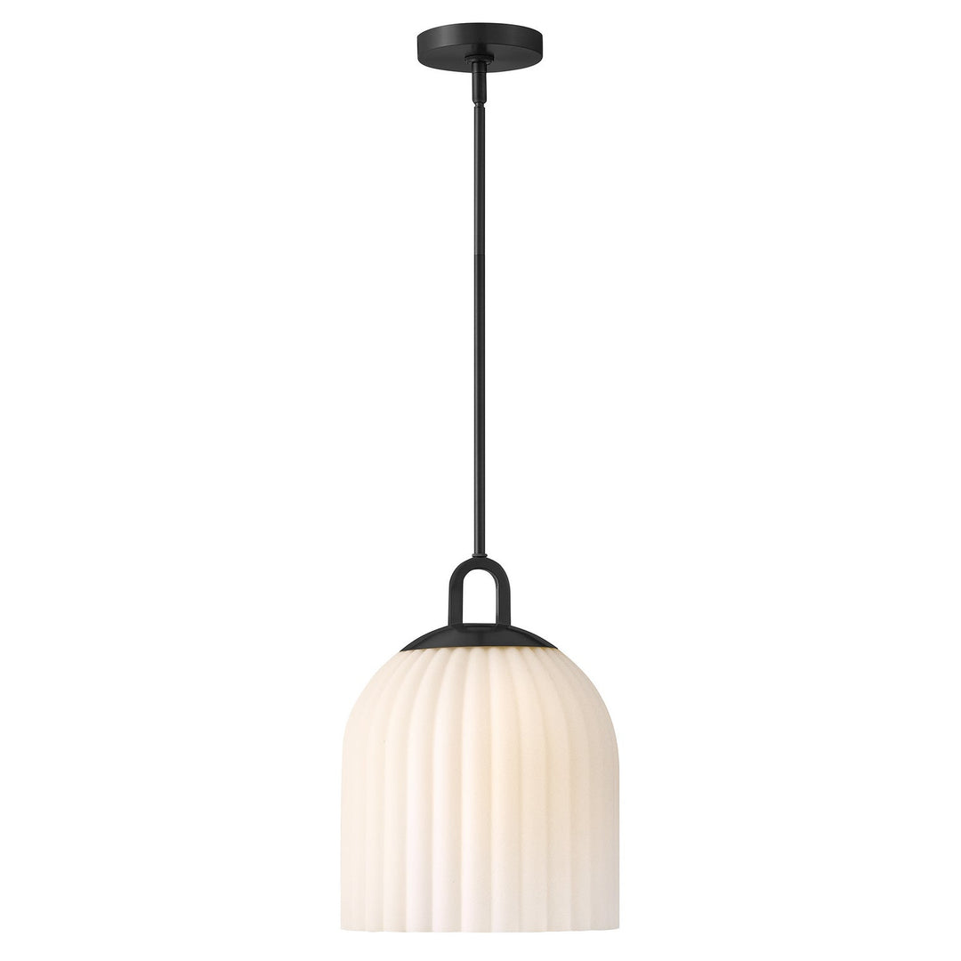 Paige LED Pendant in Black Lark Canada