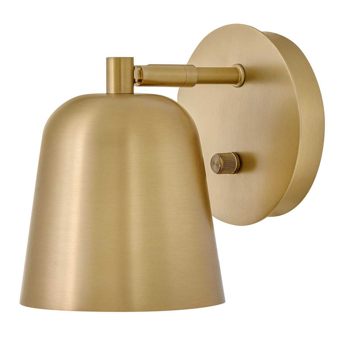 Jojo LED Wall Sconce in Lacquered Brass Lark Canada