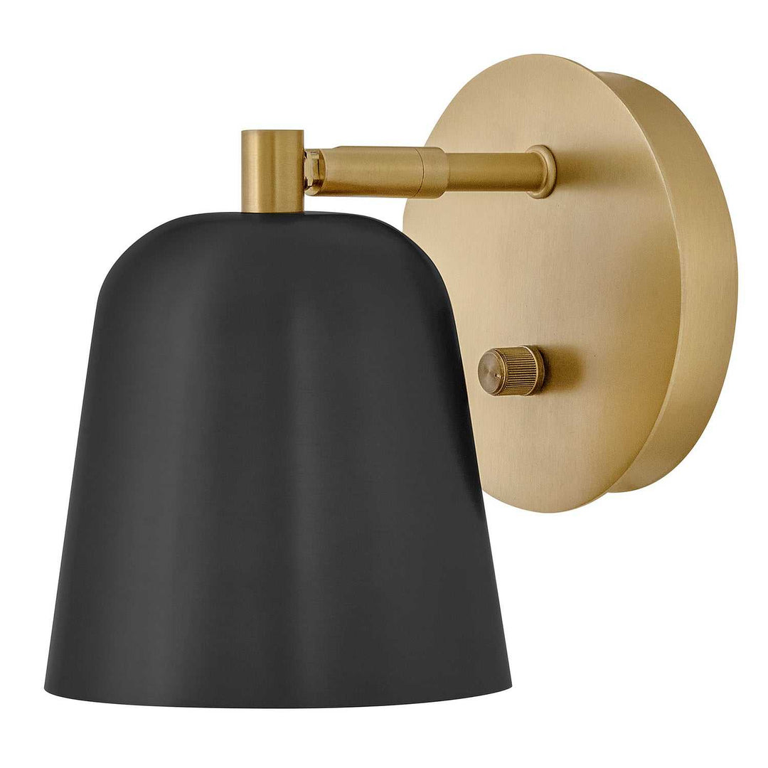 Jojo LED Wall Sconce in Lacquered Brass Lark Canada