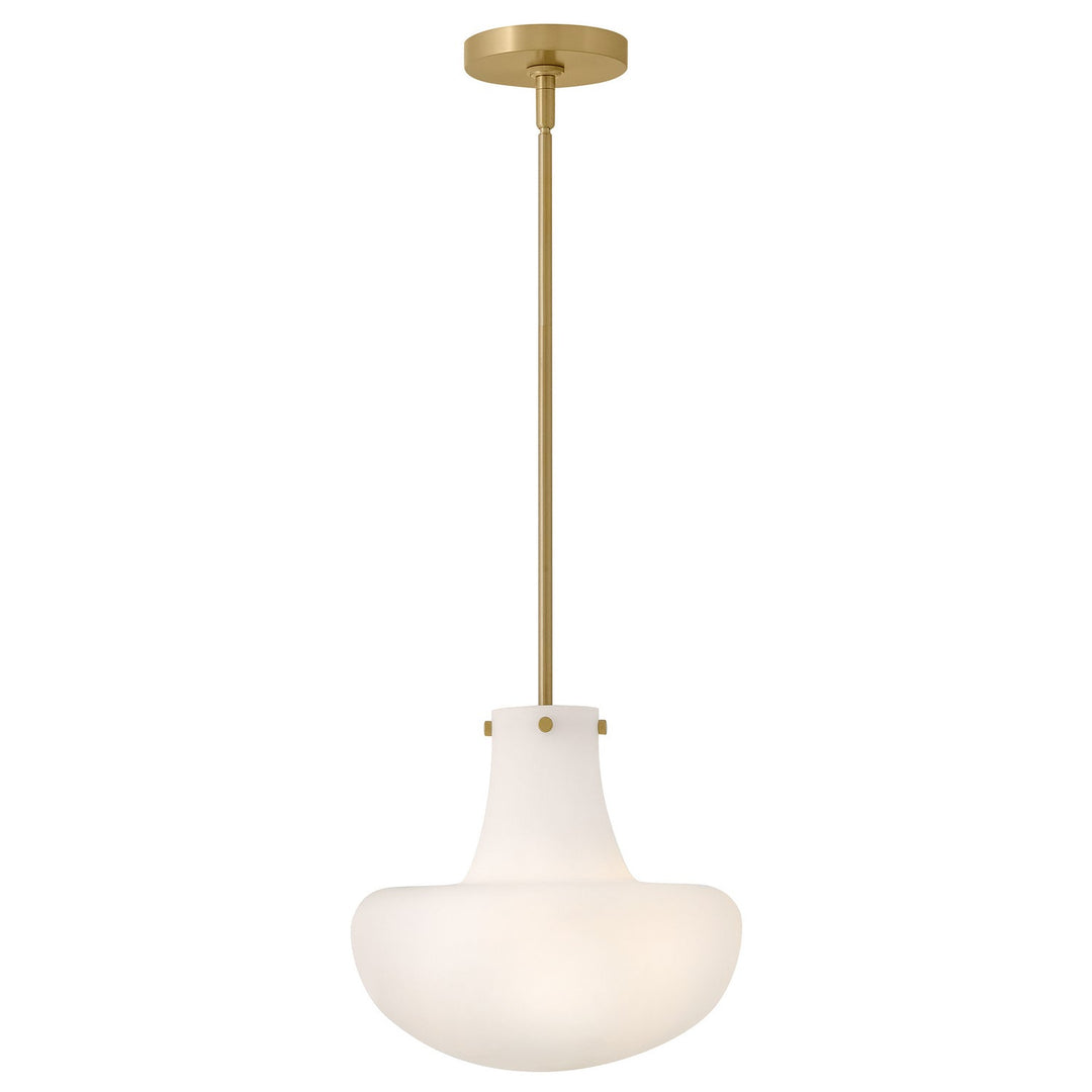 Molly LED Pendant in Lacquered Brass Lark Canada