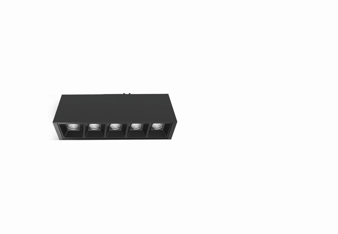 Construct LED Multi Downlight in Black Eurofase Canada