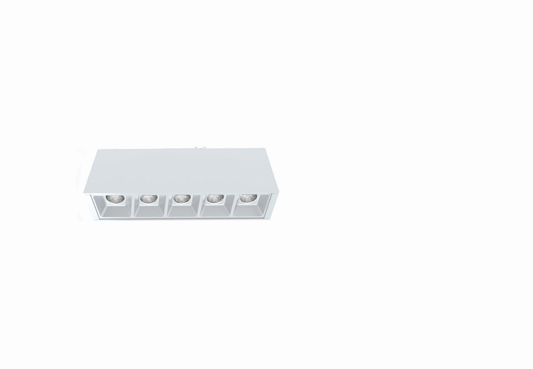 Construct LED Multiple Down Light in White Eurofase Canada