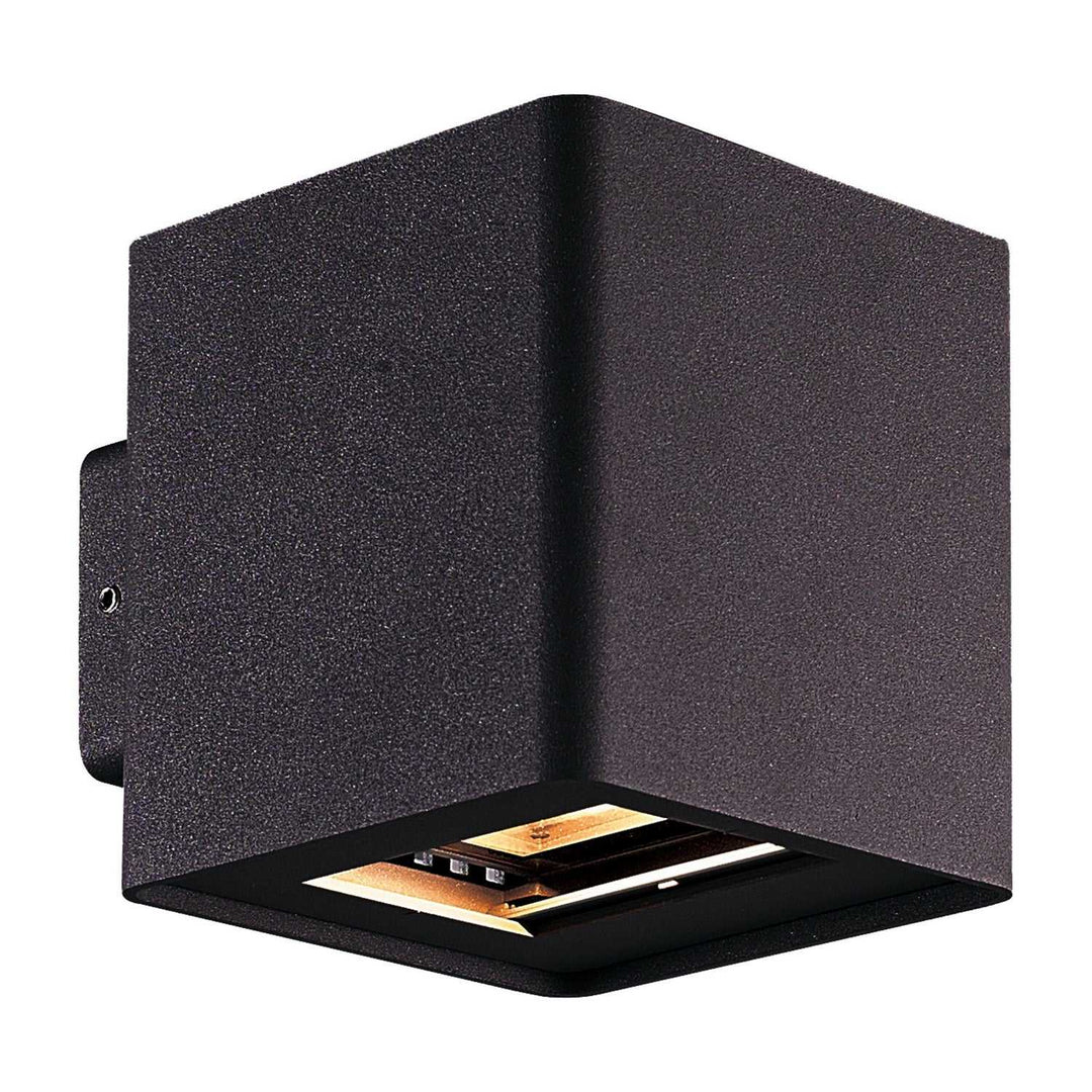 Crest LED Wall Mount in Black Eurofase Canada