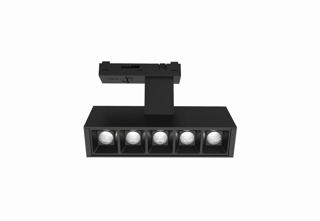 Construct LED Multi Spot in Black Eurofase Canada