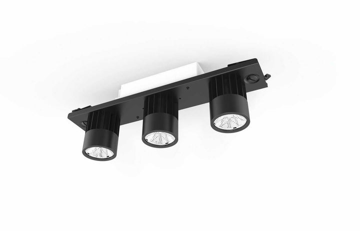 Route LED Downlight in Black Eurofase Canada