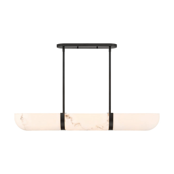 Chalfont Four Light Chandelier in Matte Black Savoy House