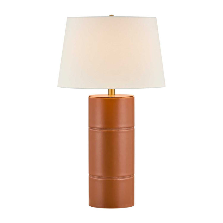 Albert One Light Table Lamp in Honey Brown Savoy House