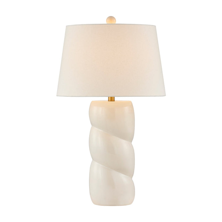 Betty One Light Table Lamp in White Savoy House