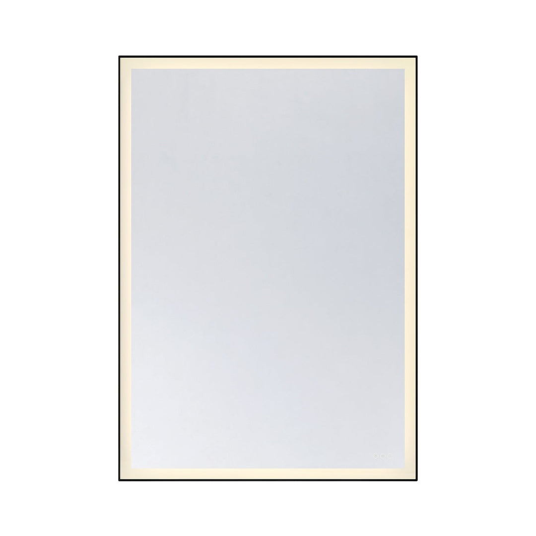 Paulding LED Mirror in Black Savoy House
