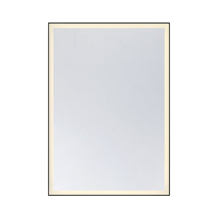 Paulding LED Mirror in Black Savoy House