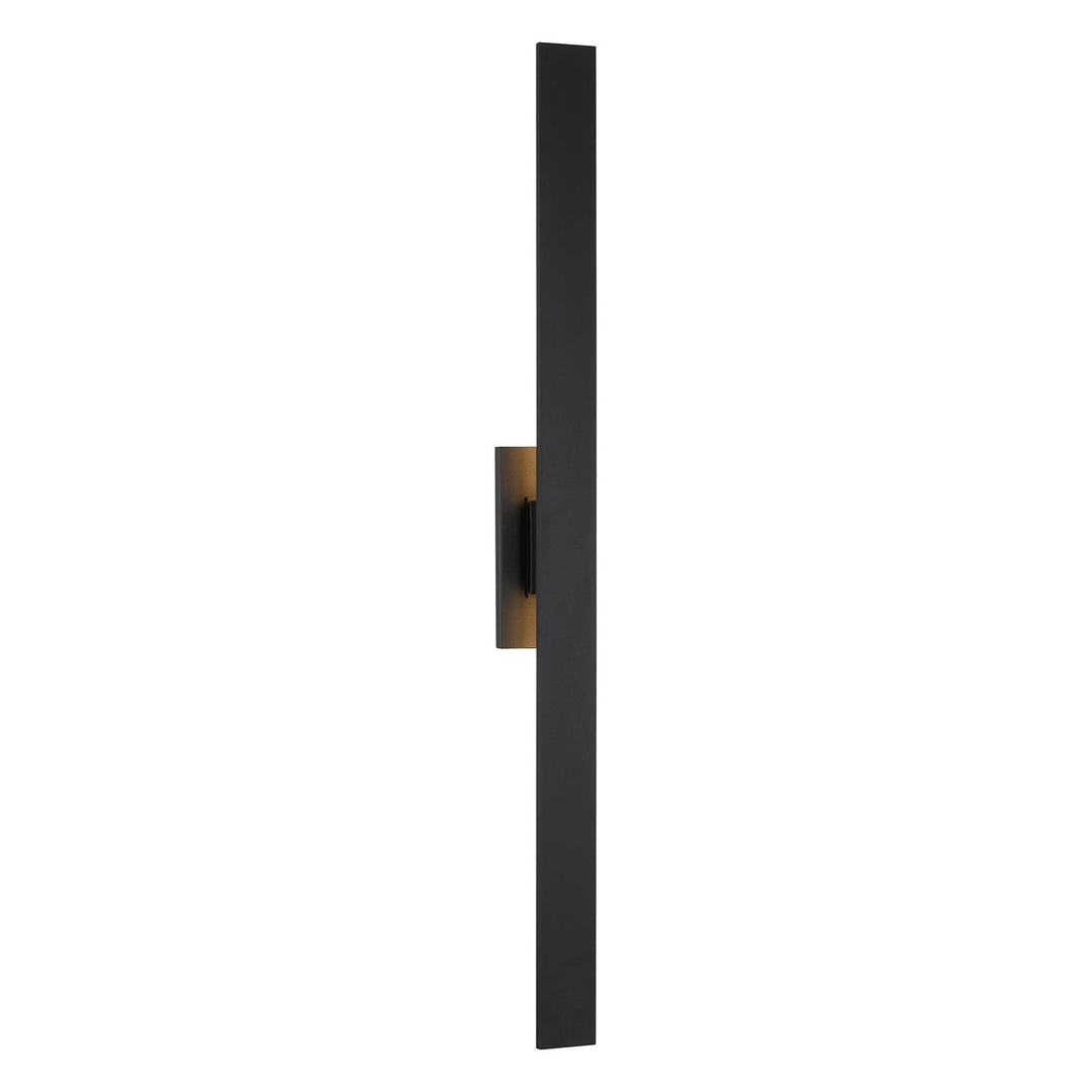 Davis LED Outdoor Wall Lantern in Black Savoy House