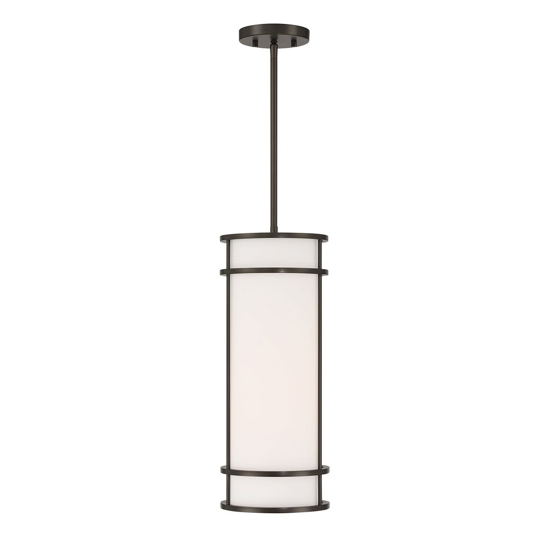 Porter One Light Pendant in Mediterranean Bronze Savoy House