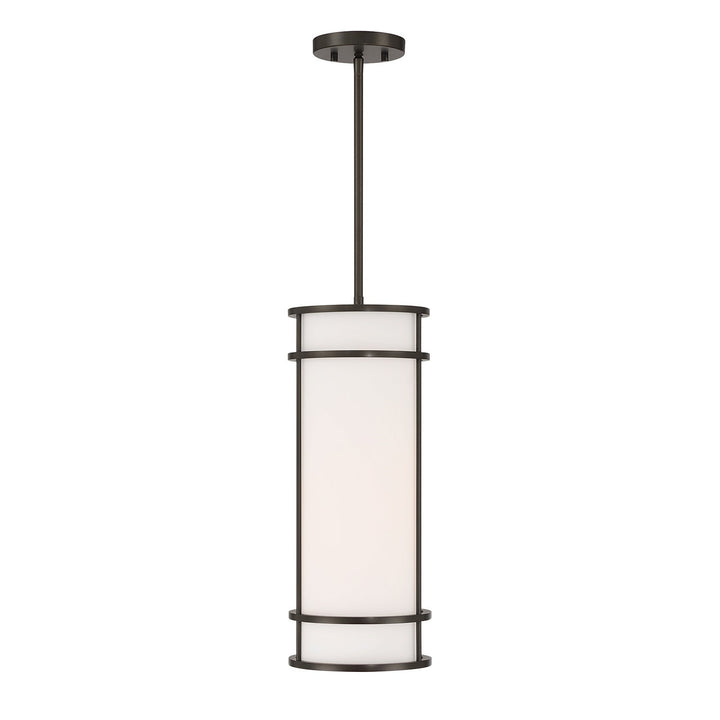Porter One Light Pendant in Mediterranean Bronze Savoy House