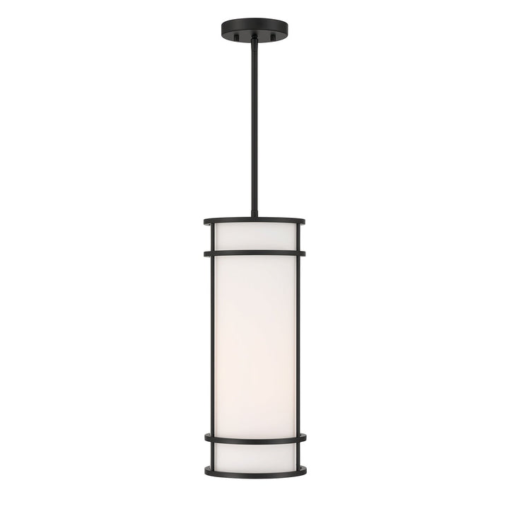 Porter One Light Mini Pendant in Matte Black Savoy House