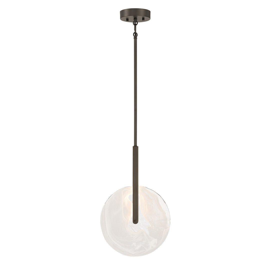 Ainslie LED Pendant in Mediterranean Bronze Savoy House