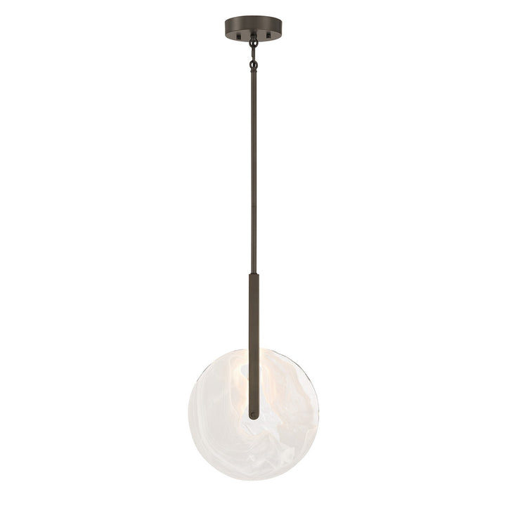 Ainslie LED Pendant in Mediterranean Bronze Savoy House