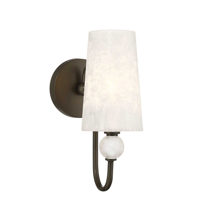 Sheldon One Light Wall Sconce in Mediterranean Bronze Savoy House