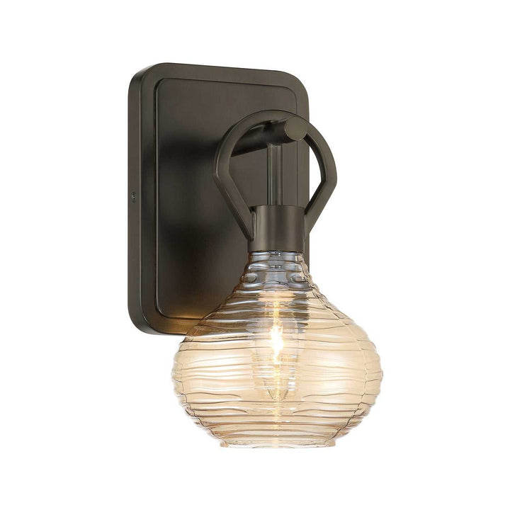Sheriden One Light Wall Sconce in Mediterranean Bronze Savoy House