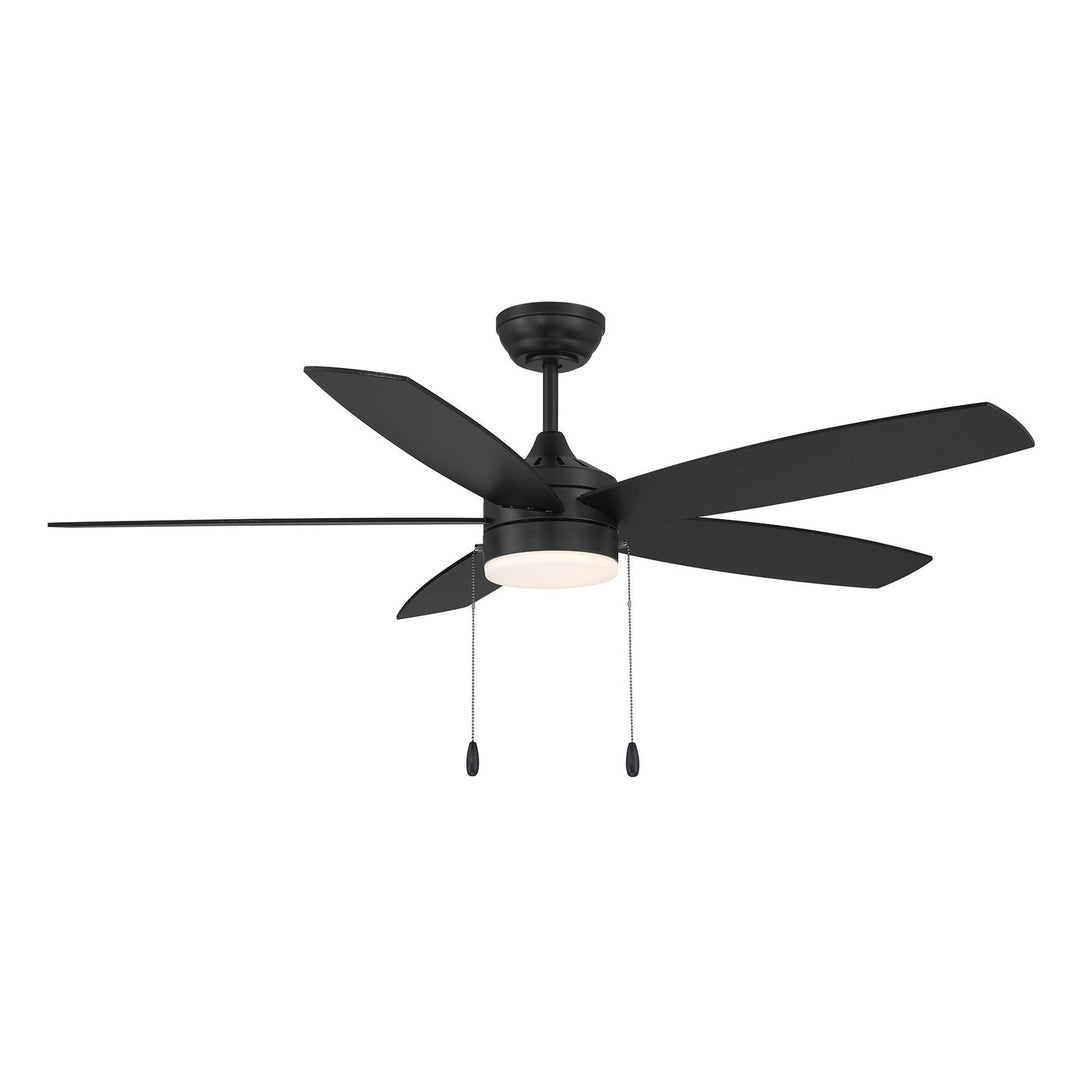 52" Ceiling Fan in Matte Black Meridian
