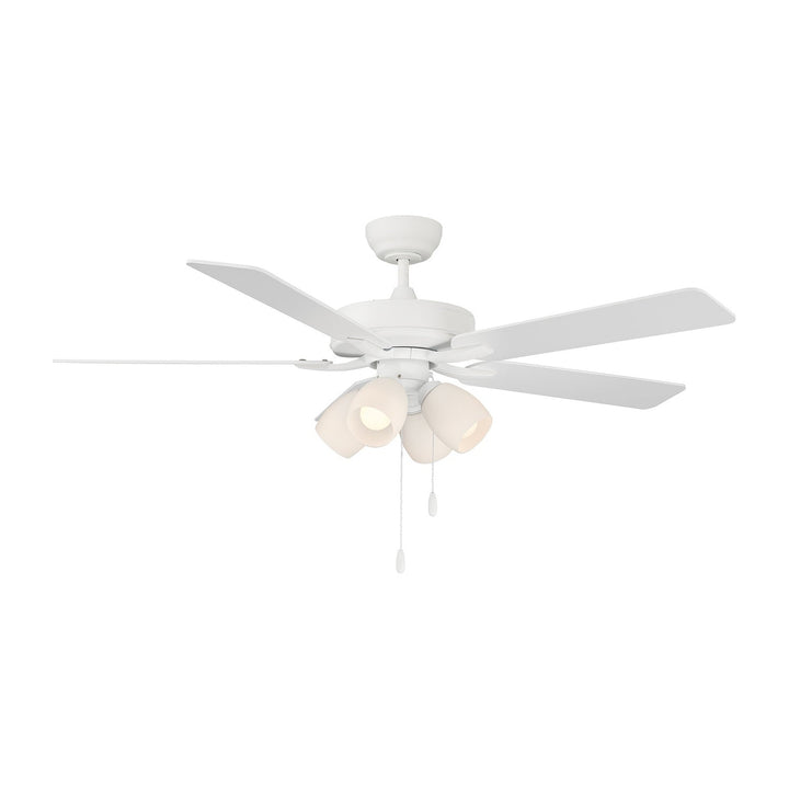 52" Ceiling Fan in White Meridian