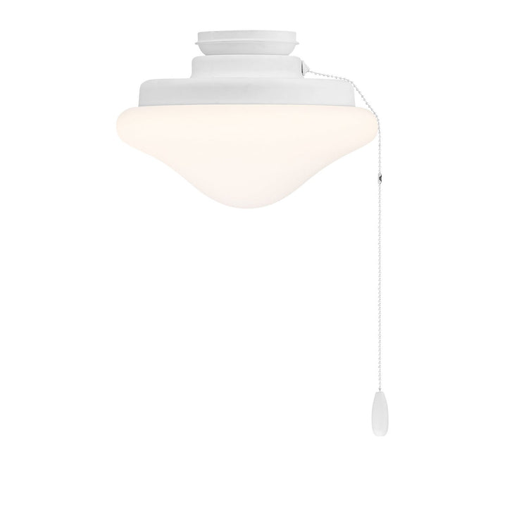 LED Fan Light Kit in White Meridian