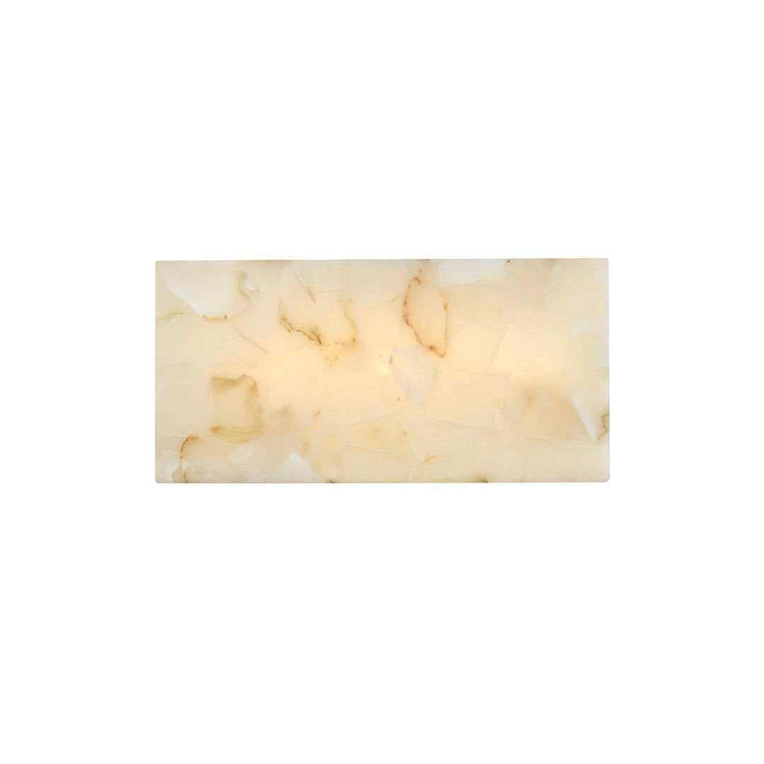 Justice Designs - ALR-5665 - LED Wall Sconce - Alabaster Rocks! - Alabaster Rocks