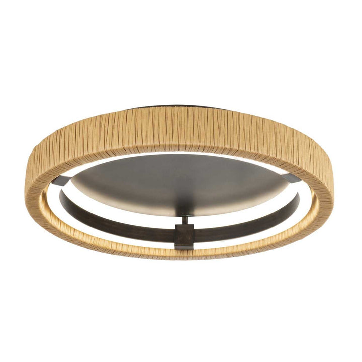 Kaia LED Semi-Flush Mount in Antique Bronze ET2