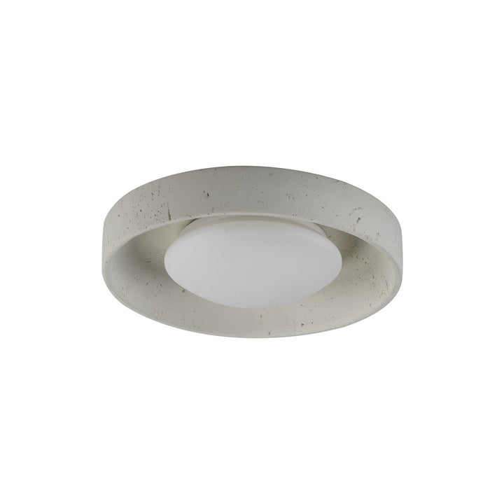 Matera LED Flush Mount in Chaulk White ET2