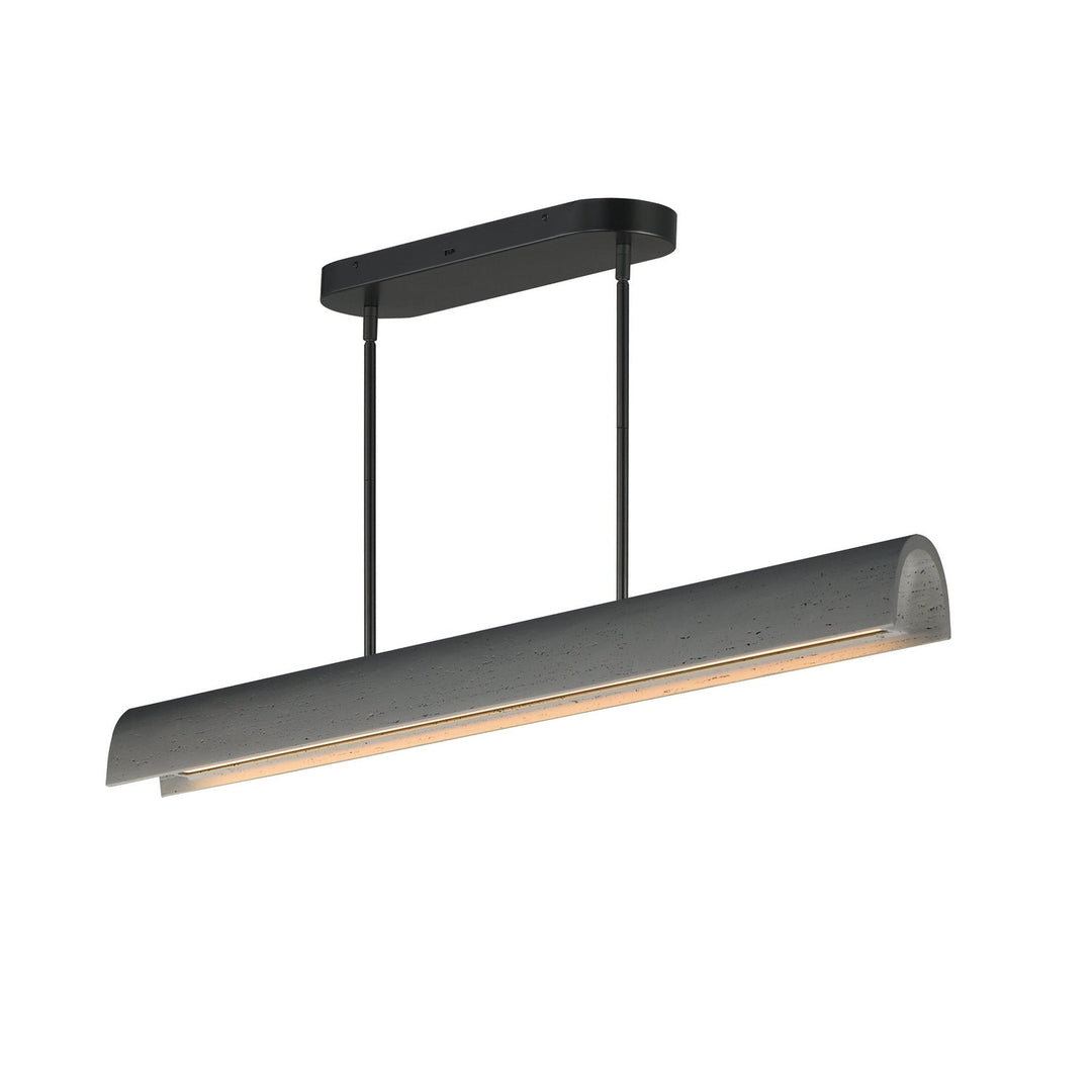 Matera LED Linear Pendant in Gray ET2