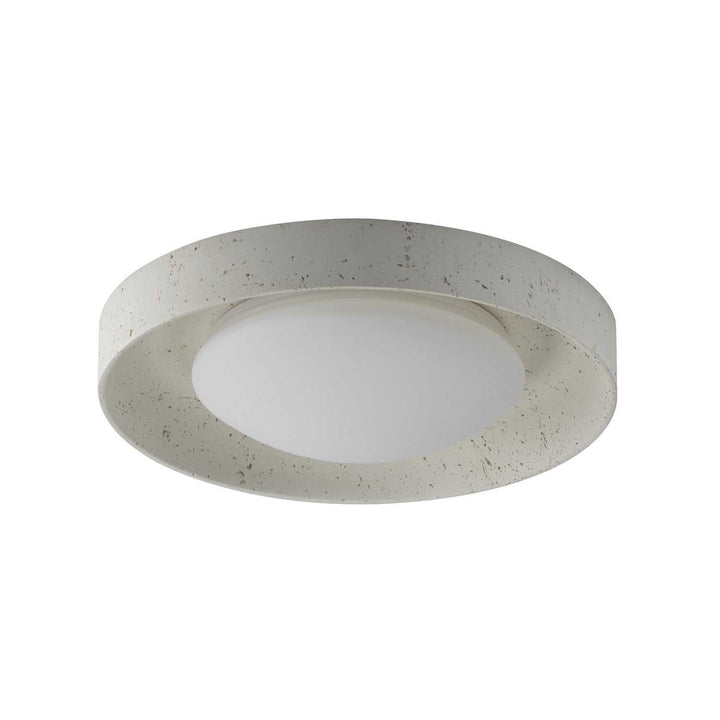 Matera LED Flush Mount in Chaulk White ET2