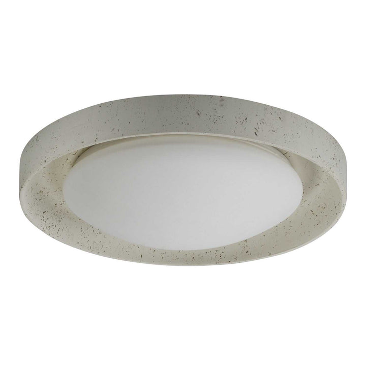 Matera LED Flush Mount in Chaulk White ET2