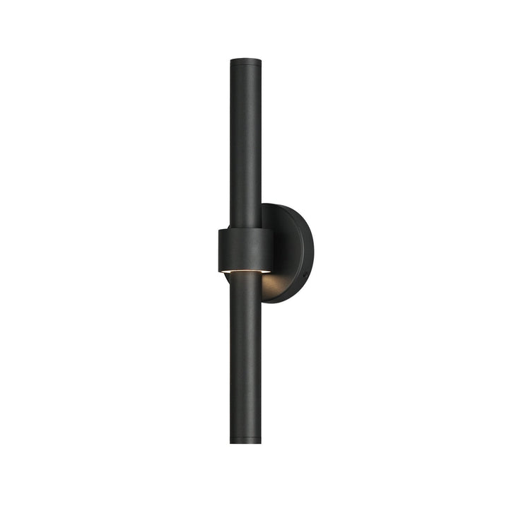 Reveal Outdoor LED Wall Sconce in Black ET2