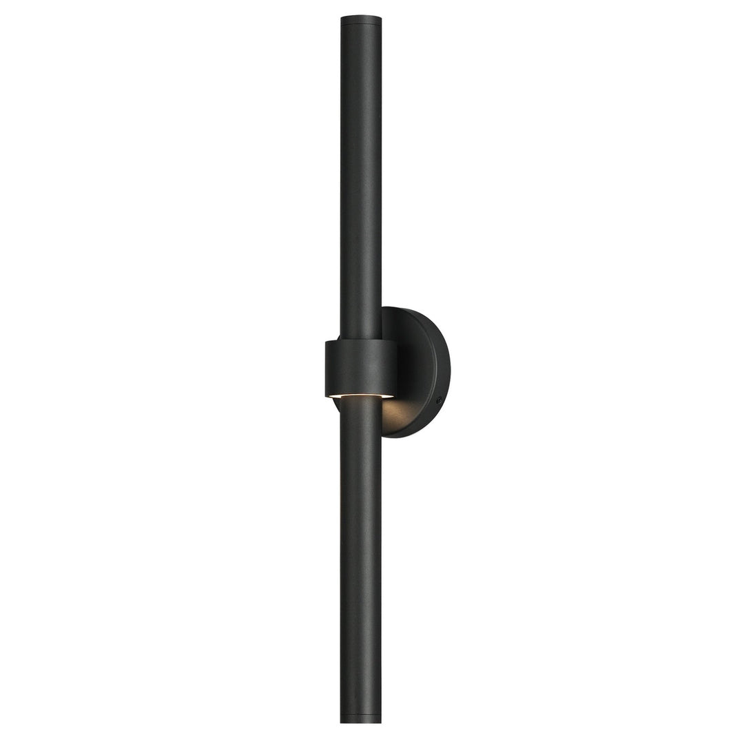 Reveal Outdoor LED Wall Sconce in Black ET2