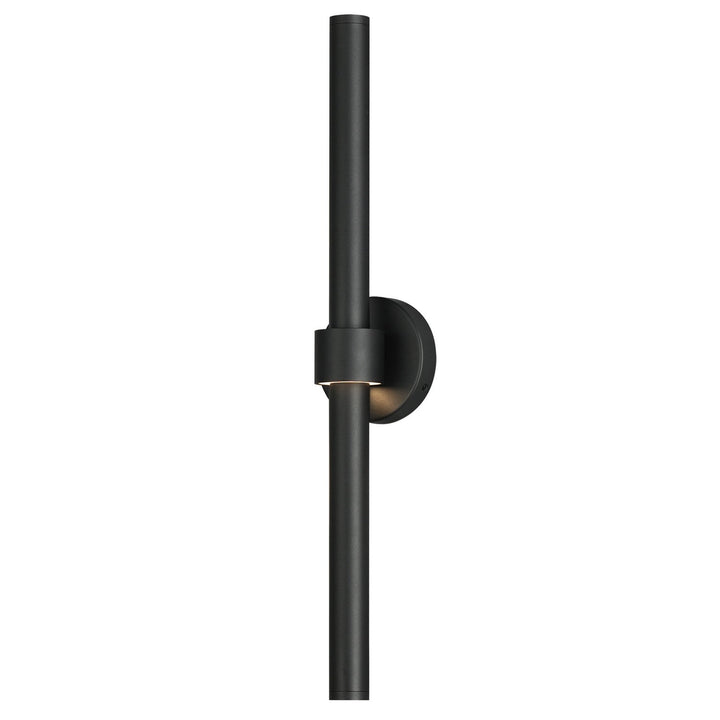 Reveal Outdoor LED Wall Sconce in Black ET2