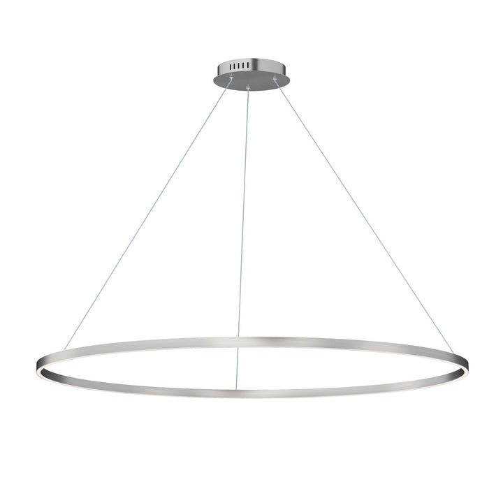 Groove WiZ LED Pendant in Brushed Aluminum ET2