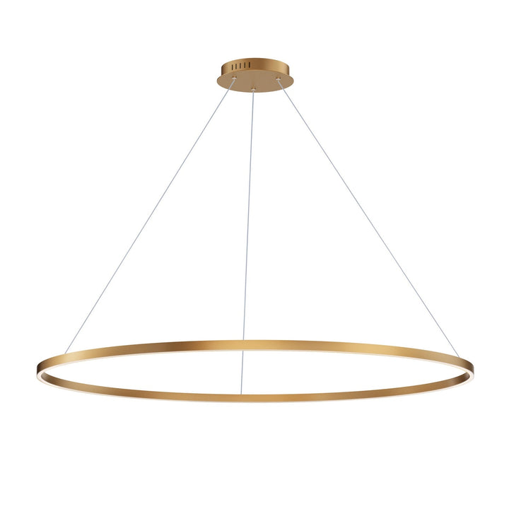 Groove WiZ LED Pendant in Gold ET2
