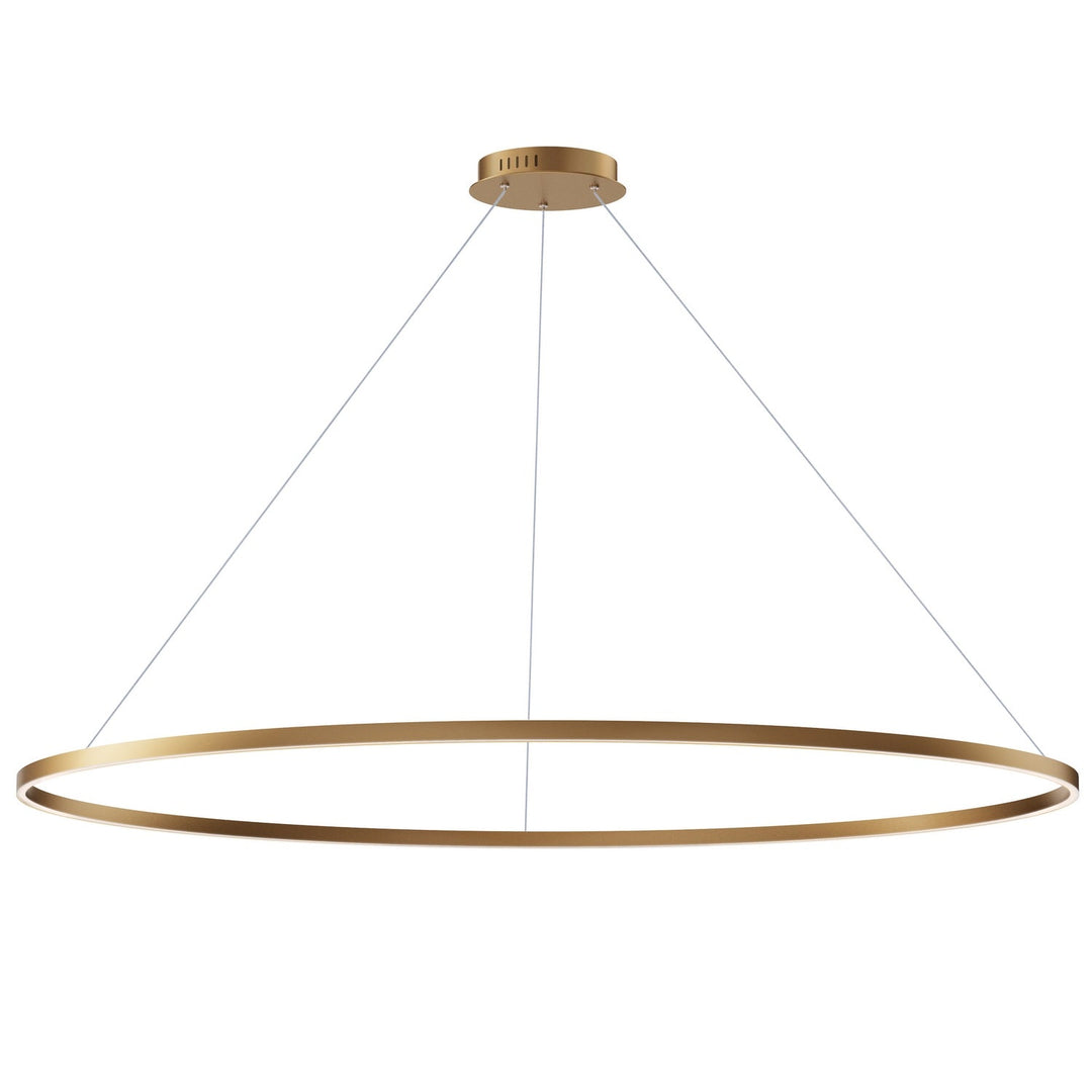 Groove WiZ LED Pendant in Gold ET2